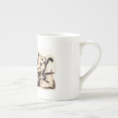 Lovely Elephant Porselein Kop (Rechts)