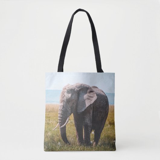 LOVELY ELEPHANT TOTE BAG (Voorkant)