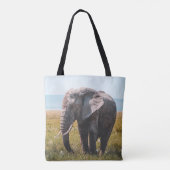 LOVELY ELEPHANT TOTE BAG (Achterkant)