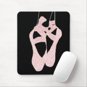 Lovely En Pointe Ballet Shoes Mousepad Muismat (Met muis)