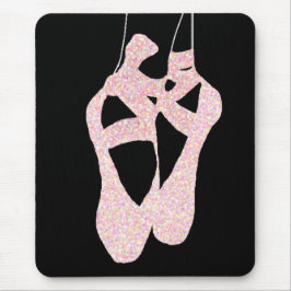 Lovely En Pointe Ballet Shoes Mousepad Muismat