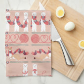 Lovely Ermines Kitchen Towels Theedoek (Quarter Fold)
