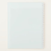 Lovely Eucalyptus | Monogram Waterverf legant Planner (Achterkant)