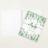 Lovely Eucalyptus | Monogram Waterverf legant Planner (Display)