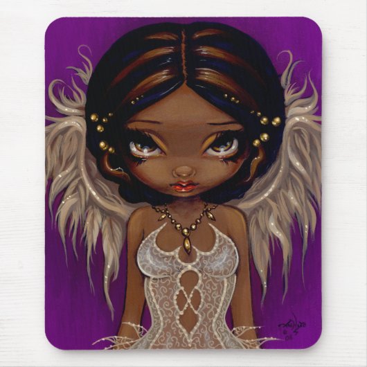 "Lovely Eyes" Mousepad Muismat (Voorkant)