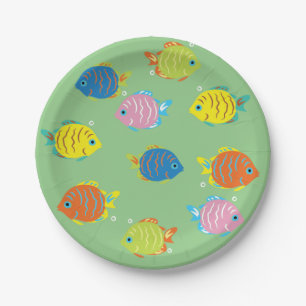 Lovely Fishes Papieren Bordje