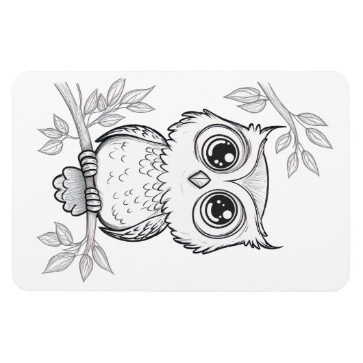 Lovely Flexible Photo Magnet Magneet (Horizontaal)