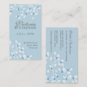 Lovely Floral mammie Card Contactkaartje (Voorkant / Achterkant)