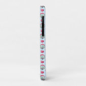 Lovely Floral Mason Jar Hearts Pattern Case-Mate iPhone Case (Achterkant/links)