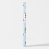 Lovely Floral Mason Jar Hearts Pattern iPhone Hoesje (Linkerkant)