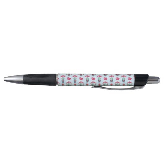 Lovely Floral Mason Jar Hearts Pattern Pen (Bodem)