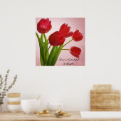 LOVELY FLORAL POSTER (Keuken)