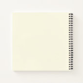 Lovely Floral Wreath Notitieboek (Achterkant)