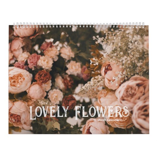 Lovely Flowers Kalender (Hoes)