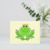 Lovely Frog Briefkaart (Staand voorkant)