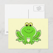 Lovely Frog Briefkaart (Voorkant / Achterkant)