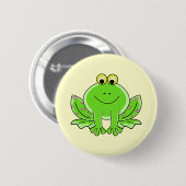 Lovely Frog Ronde Button 5,7 Cm (Voorkant /achterkant)