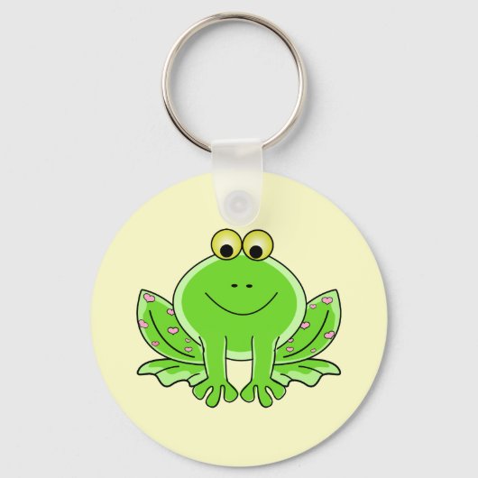 Lovely Frog Sleutelhanger (Voorkant)