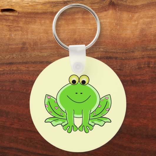 Lovely Frog Sleutelhanger (Voorkant)