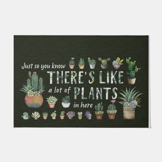 Lovely Garden Decoration, Cute Planten Mat (Voorkant)