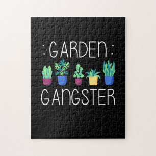 Lovely Garden Lady Legpuzzel