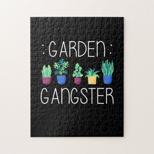 Lovely Garden Lady Legpuzzel (Verticaal)