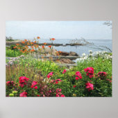 LOVELY GARDEN UITZICHT OCEAN COVE POSTER (Voorkant)