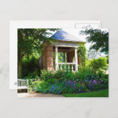 Lovely Gazebo Garden Briefkaart (Voorkant / Achterkant)