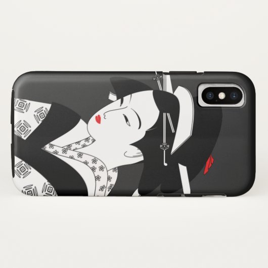 Lovely Geisha Case-Mate iPhone Case (Achterkant (horizontaal))