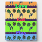 Lovely Girly Hakuna Matata kleuren Gifts.png Fotoplaat (Voorkant)