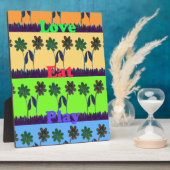 Lovely Girly Hakuna Matata kleuren Gifts.png Fotoplaat (Zijkant)