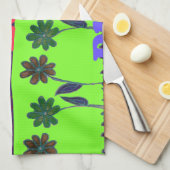 Lovely Girly Hakuna Matata kleuren Gifts.png Theedoek (Quarter Fold)