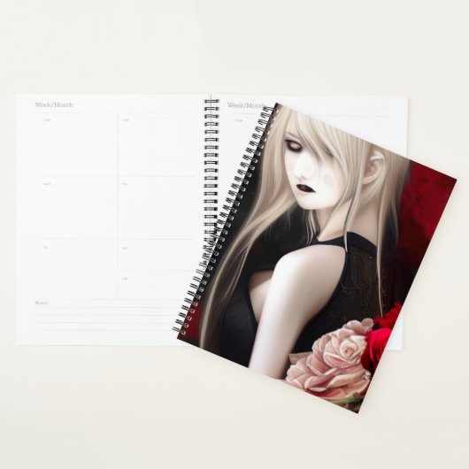 Lovely Gothic Elf Girl Planner (Display)