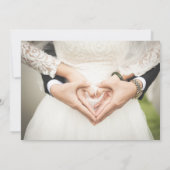 Lovely Greenery Black Calligraphy Invitation Kaart (Achterkant)