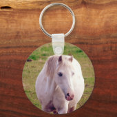 Lovely Grey Pony Sleutelhanger (Voorkant)