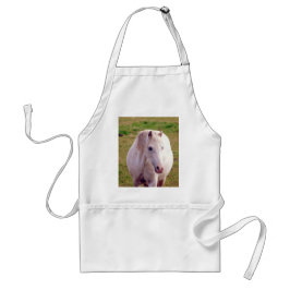 Lovely Grey Pony Standaard Schort