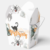 Lovely Halloween Seamless Patroon Bedankdoosjes (Geopend)