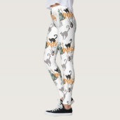 Lovely Halloween Seamless Patroon Leggings (Links)