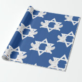 Lovely Hanukkah Doves Cadeaupapier (Uitgerold)
