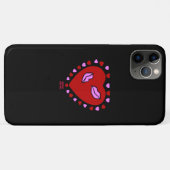 Lovely Heart Kisses Apple iPhone 11 Pro Max Case (Achterkant (horizontaal))