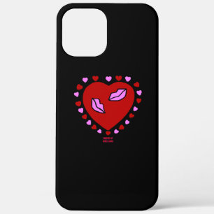 Lovely Heart Kisses Apple iPhone 12 Pro Max Hoesje