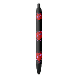 Lovely Heart Kisses Pen