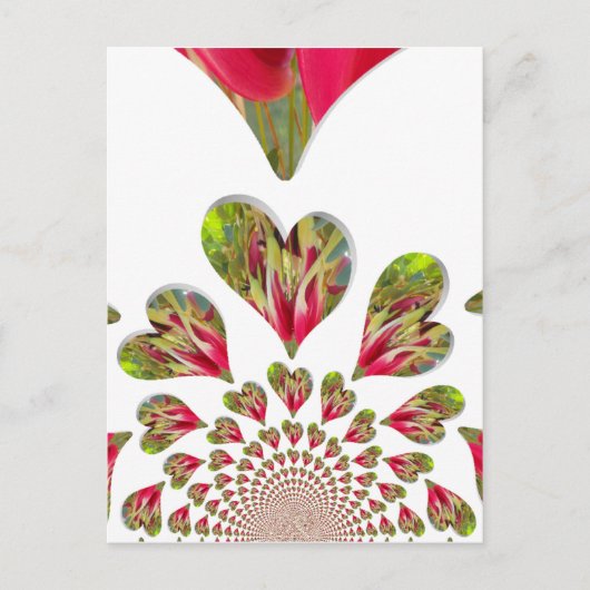 Lovely Hearts Humanitarian Day De wereld heeft lie Briefkaart (Voorkant)