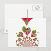 Lovely Hearts Humanitarian Day De wereld heeft lie Briefkaart (Voorkant / Achterkant)