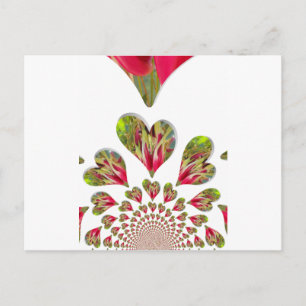 Lovely Hearts Humanitarian Day De wereld heeft lie Briefkaart