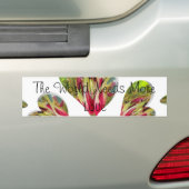 Lovely Hearts Humanitarian Day De wereld heeft lie Bumpersticker (Op auto)