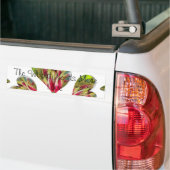 Lovely Hearts Humanitarian Day De wereld heeft lie Bumpersticker (Op Truck)