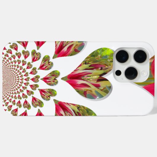 Lovely Hearts Humanitarian Day De wereld heeft lie Case-Mate iPhone Case (Achterkant (horizontaal))