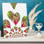 Lovely Hearts Humanitarian Day De wereld heeft lie Fotoplaat (Zijkant)