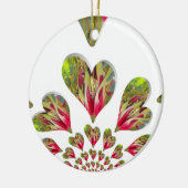Lovely Hearts Humanitarian Day De wereld heeft lie Keramisch Ornament (Links)